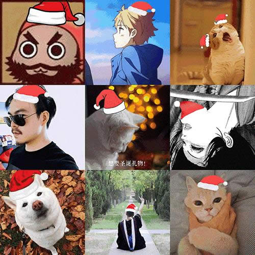 微信圣誕帽 微信圣誕帽