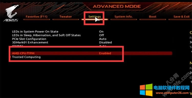 ����AORUS����TPM 2.0�_���O�ÈD��̳�2