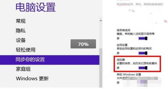 Win8ϵ�y�����_��IE�g�[���ղ؊A��ͬ������