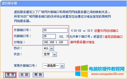 TP-Link TL-WDR7500 �o��·�����˿�ӳ���O�ÈD��Ԕ���̳�3