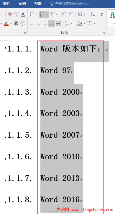 Word 2016 ���}1��ʽ