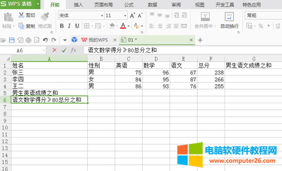 Sumifs函數(shù)的使用方法和例子