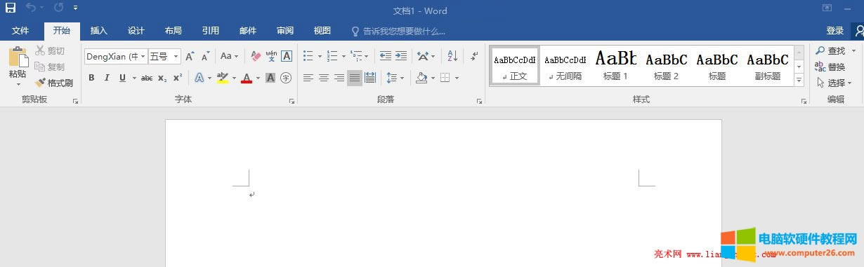 Word 2016 ����һ���հ��ęn