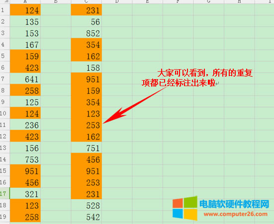 WPS表格如何發(fā)現(xiàn)并刪除重復(fù)項(xiàng)