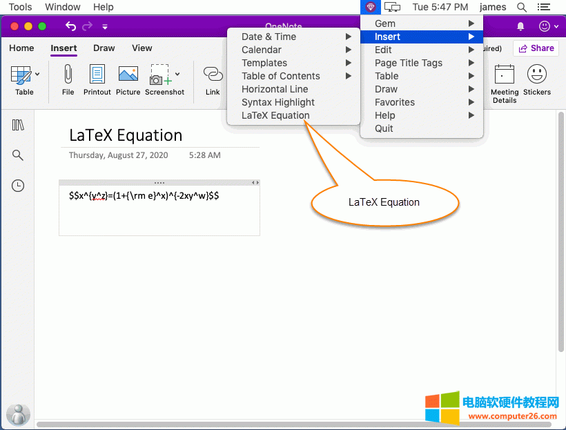 �䌚�ˆε� LaTeX ��ʽ