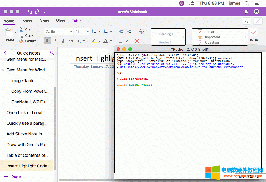 �� Idle ���� Python ���a�����Կ��� Python ���a�Z���Ǹ����ģ����ɫ��