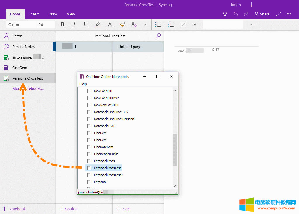 �� OneNote for Win10 �д��_�����Pӛ��