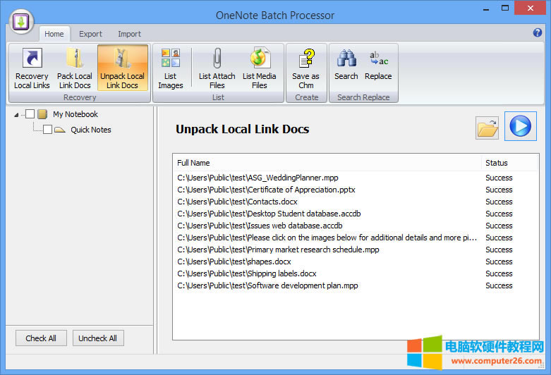 ��δ���c��(f��)ԭOneNote��ָ�򱾵�朽ӵ��ļ�