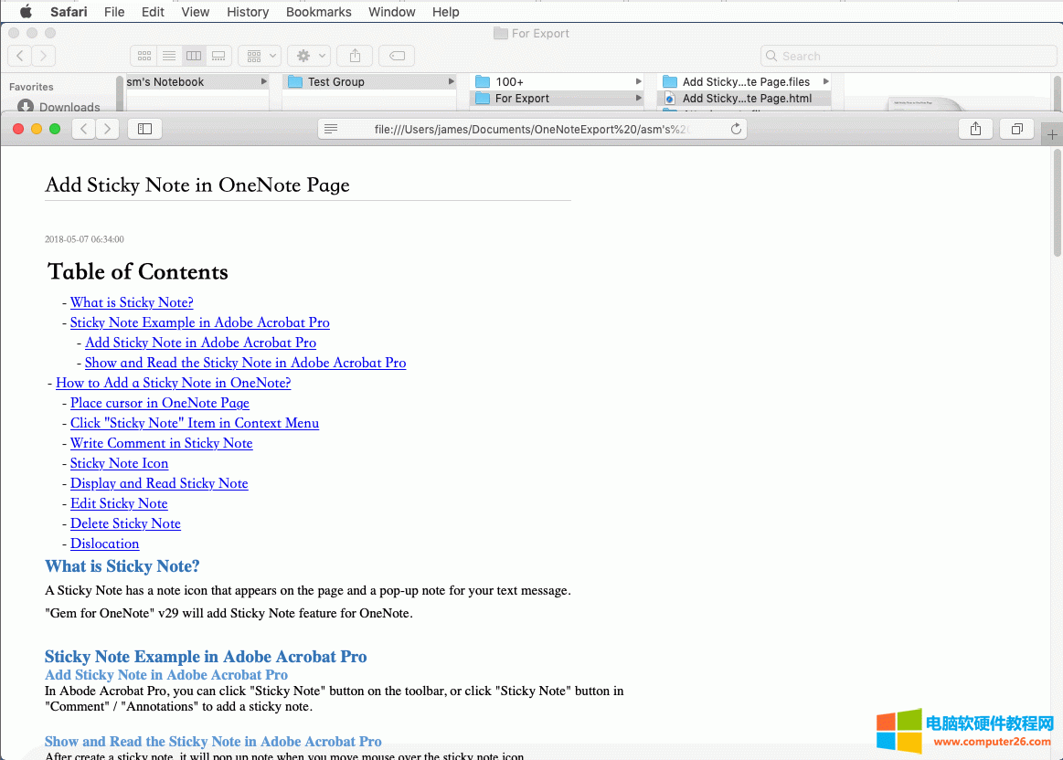 �Þg�[�� Safari �鿴 HTML �ļ�