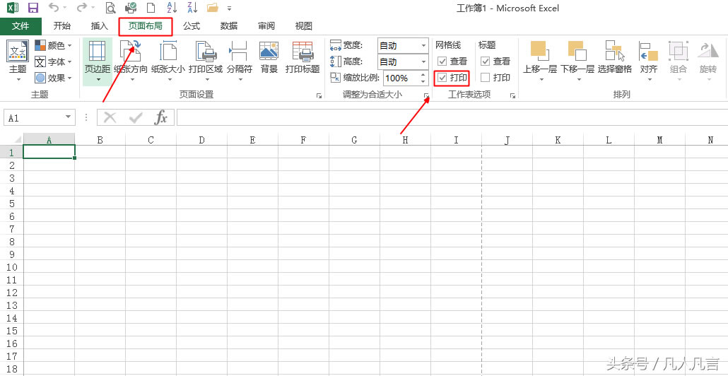 ���Ӵ�ӡExcel�����еľW�񾀣�