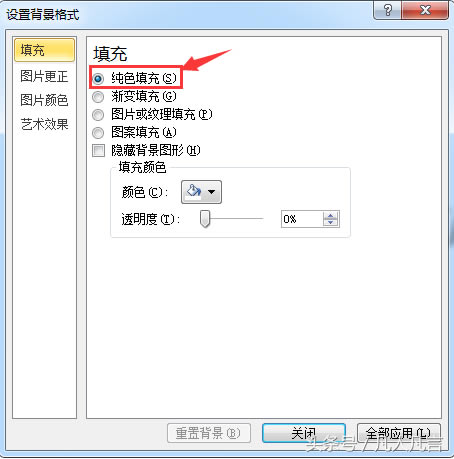 ����PPT�ß�Ƭ�ı����ɫ