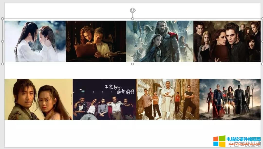 PPT制作電影式圖片循環(huán)滾動效果 PPT制作電影式圖片循環(huán)滾動效果