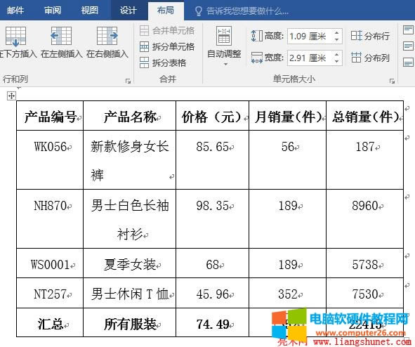 Word2016 ���������ֵ