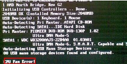 CPU Fan Error��ô��Q