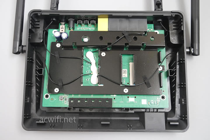 友訊DIR878拆機(jī) AC1900無線路由器