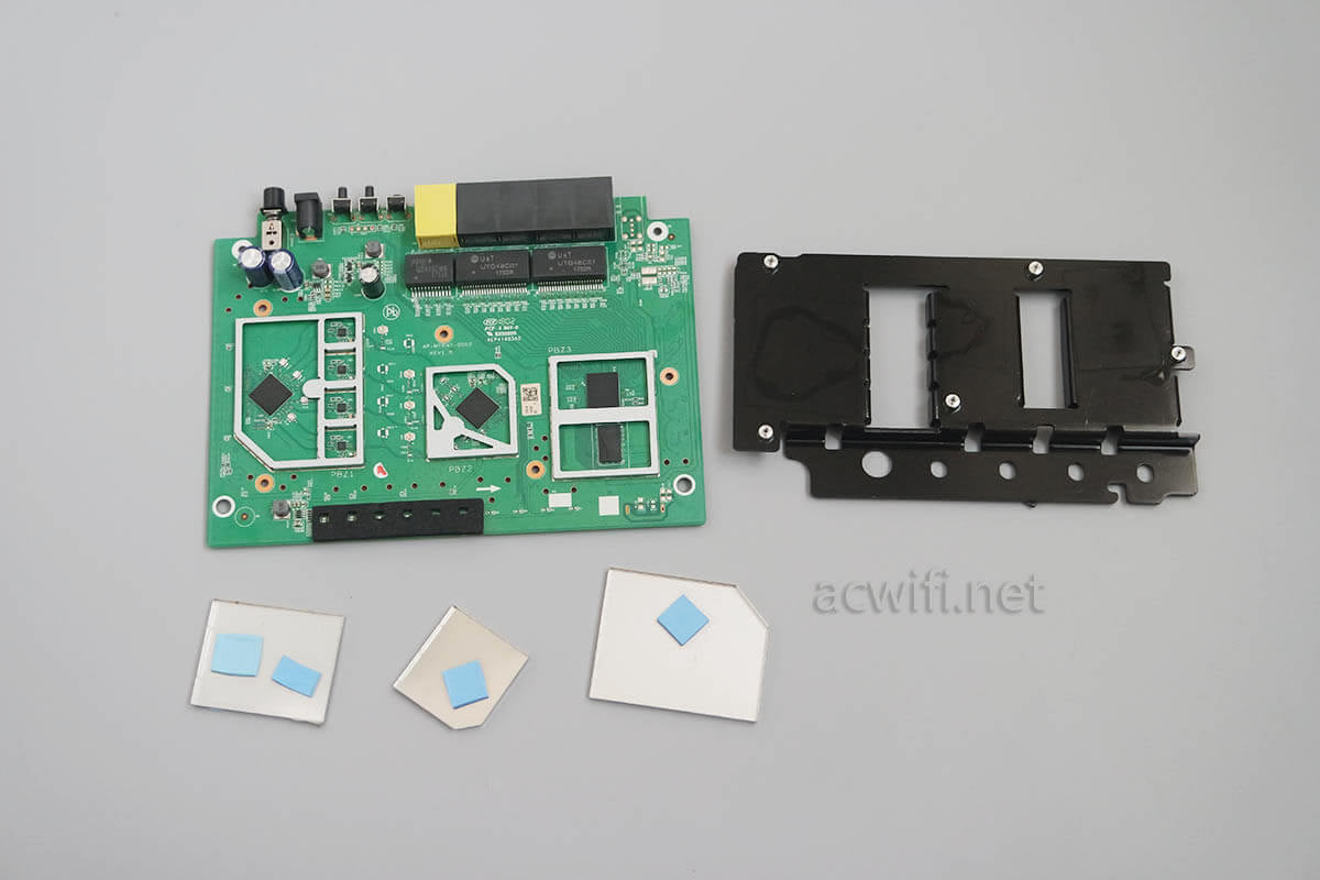 友訊DIR878拆機(jī) AC1900無線路由器