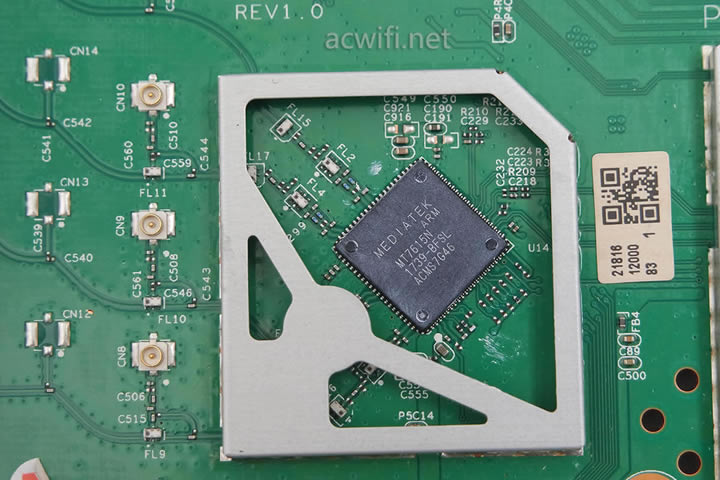 友訊DIR878拆機(jī) AC1900無線路由器