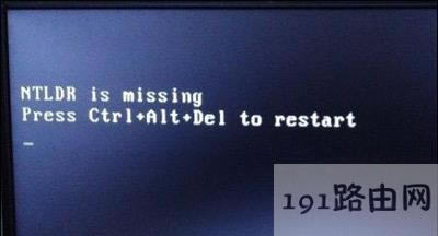 WinXP��X�_�C������ʾNTLDR is missing�Ľ�Q����