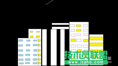 如何用PPT做出流星雨和連續(xù)的電影膠片的效果