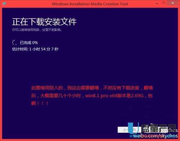 MediaCreationTool制作Win8.1/10安裝啟動(dòng)U盤(pán)系統(tǒng)下載很慢怎么辦