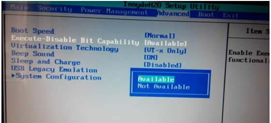 NX(cpu������)�o������Win10���I��̎������