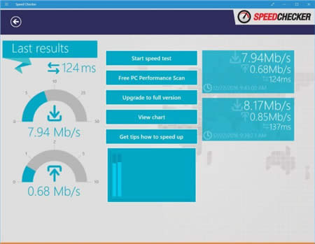 ��Windows10��Internet�W�j�ٶȜyԇ��ѹ��߽�B