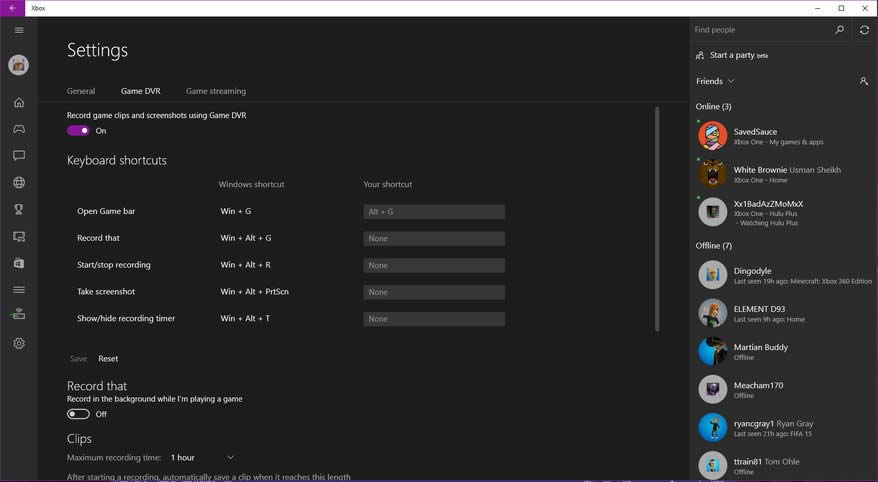 Windows10的Xbox社交網(wǎng)絡(luò)