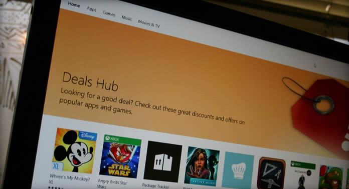 Windows應(yīng)用商店會(huì)將特價(jià)出售一些Windows10應(yīng)用程序