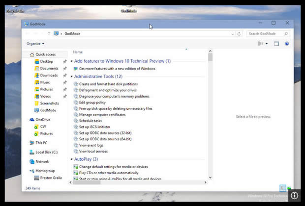 Windows10系統(tǒng)下隱藏的11個(gè)可調(diào)整技巧