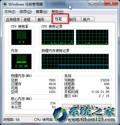 小白查看win7sp1系統硬件資源占用的實用技巧
