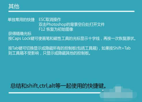 ps快捷鍵 ps快捷鍵