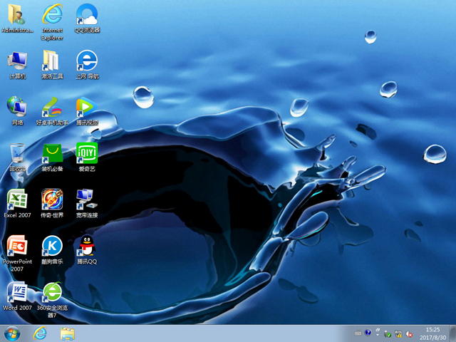 ��ȼ��g GHOST WIN7 SP1 X86 ���I������ V2017.09��32λ��