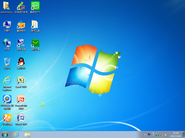 技術(shù)員聯(lián)盟 GHOST WIN7 SP1 X86 極速體驗版 V2017.04 (32位)