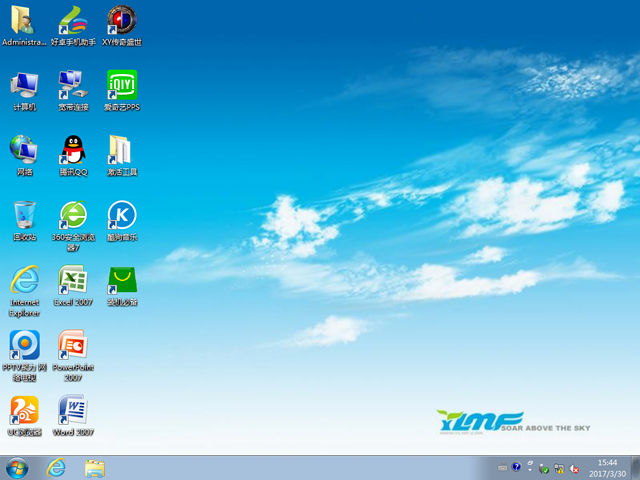 ����ľ�L GHOST WIN7 SP1 X86 �ٷ���Ş�� V2017.04��32λ��