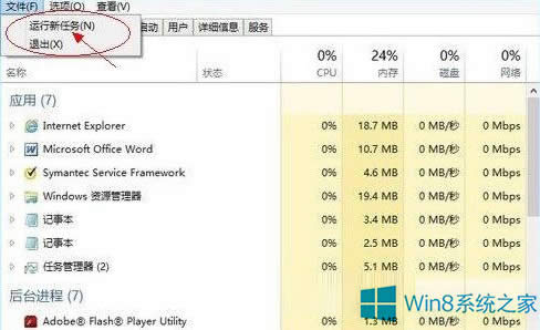 Win8新任務(wù)功能是什么?Win8系統(tǒng)運(yùn)行新任務(wù)的方法