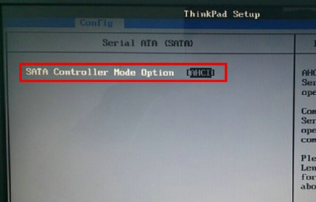 ����Xģʽ���ĳ�ahciģʽ����