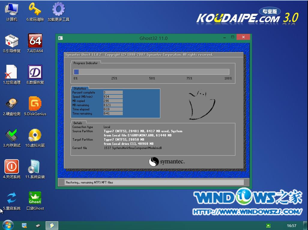 U盤(pán)裝新蘿卜家園win7旗艦版系統(tǒng)