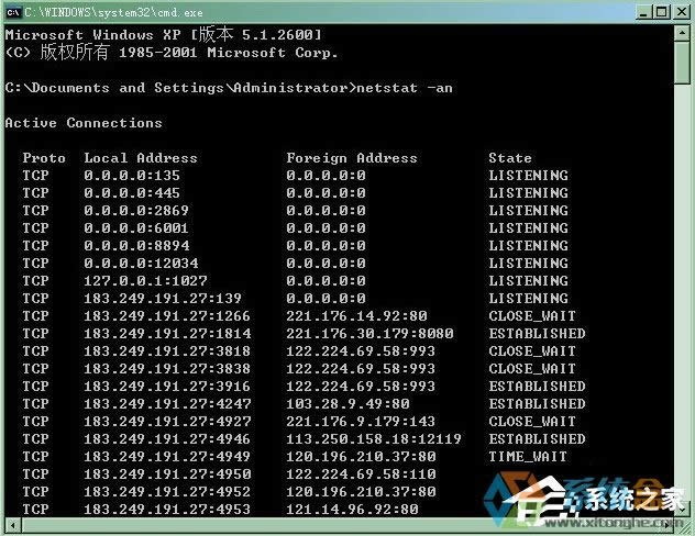 XP��δ��_����˿ڣ�