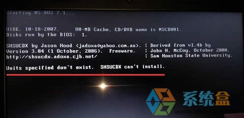 XPʹ��GHOSTϵ�y�r��ʾ��unist specified don��t exist"�����R�e�օ^��ô��Q