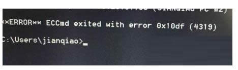 ��X������ʾ���\�в��ˈ��e0x10df 4319��ô�k��