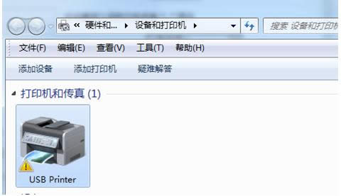 Win7系統(tǒng)打印機(jī)圖標(biāo)變成USB printer的處理方法